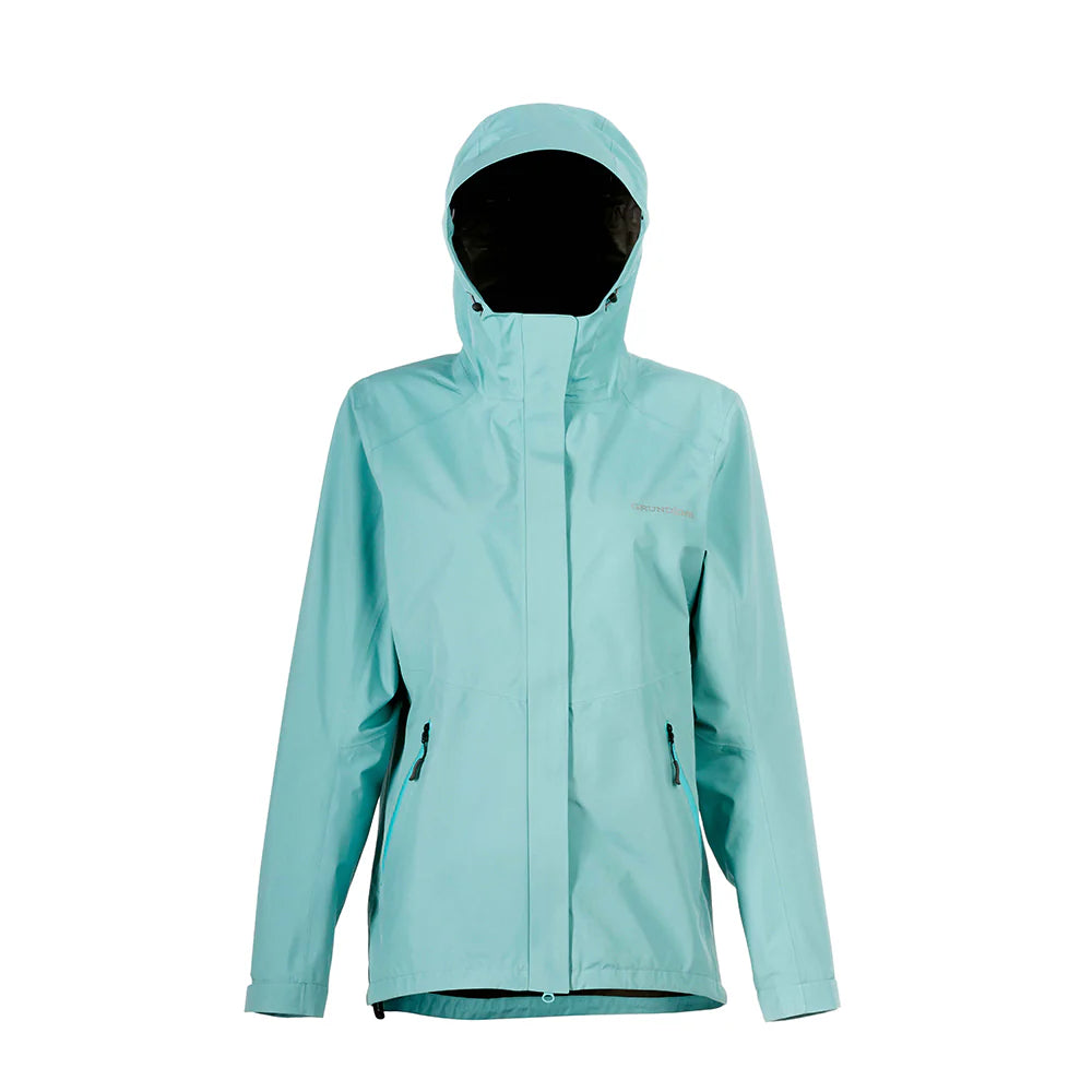 GRUNDENS WOMEN'S CHARTER GORETEX JACKET AQUA SEA